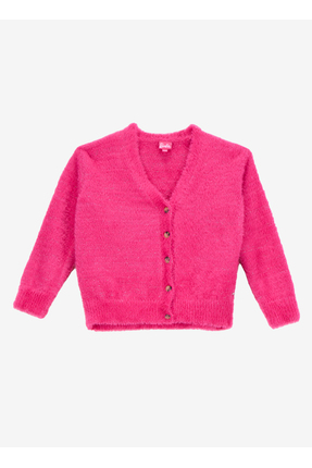 Barbie Fuşya Kız Çocuk Hırka BRB5WG-HRK6700