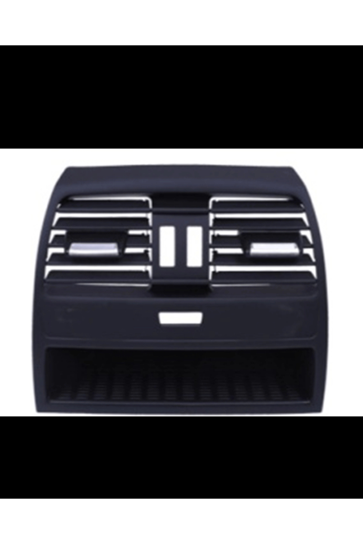 Wender BMW Klima/Kalorifer Izgarası F01+LCI Arka Nikelajlı Siyah