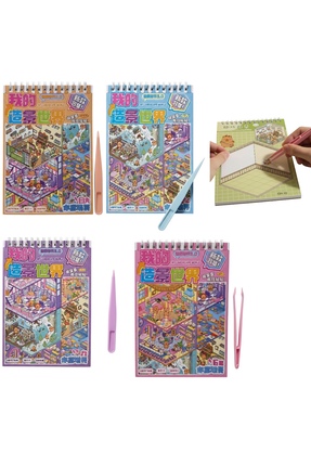 capybara Capy Bara A5 Telli 3D Sticker Ev Seti - Cımbız Hediyeli Sticker Deft...