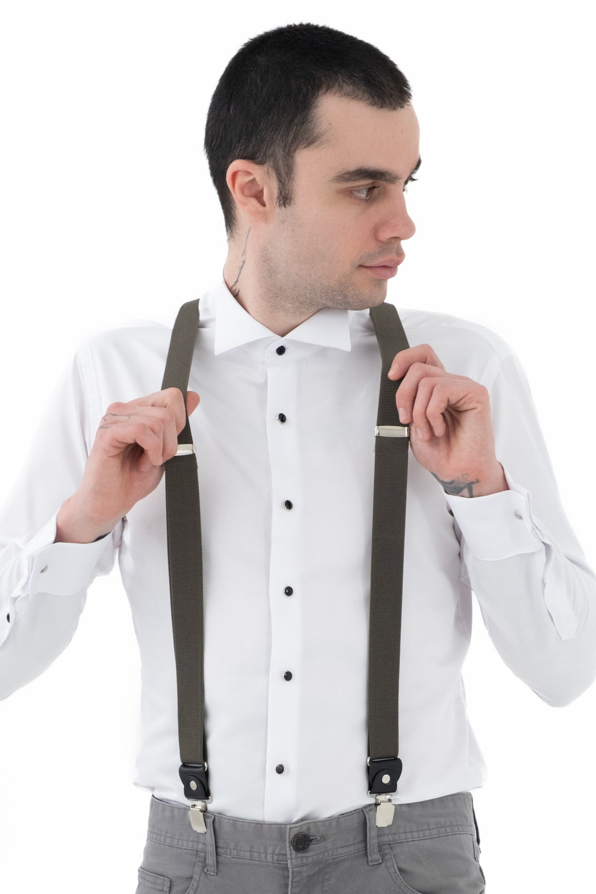 Men's Trouser Strap Adjustable Elastic