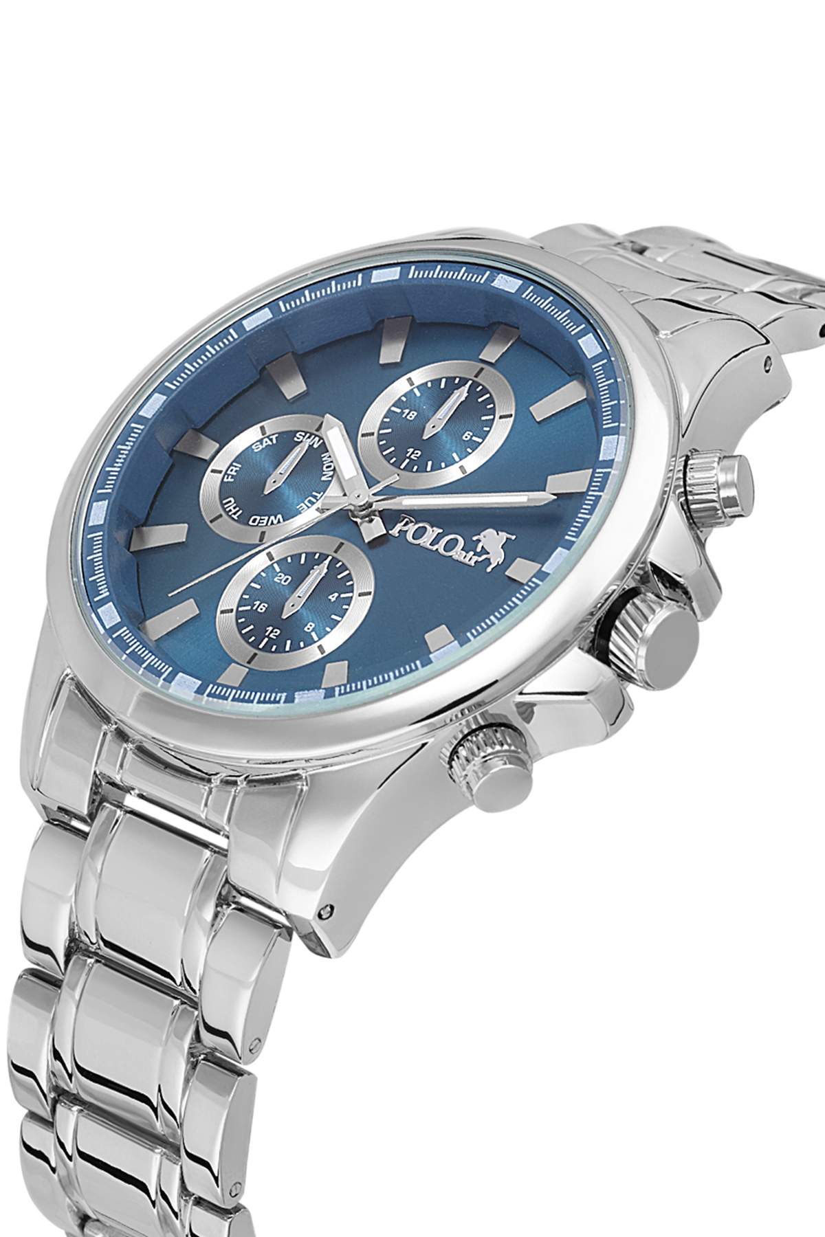 ساعت مچی مردانه رنگ نقرهای PL-7037E4X