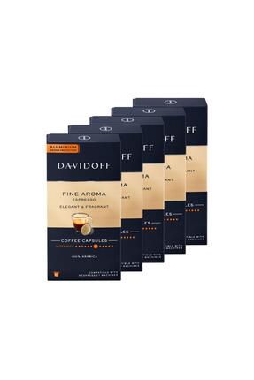 Davidoff Fine Aroma Espresso 5x10 Kapsül Kahve – Nespresso Uyumlu