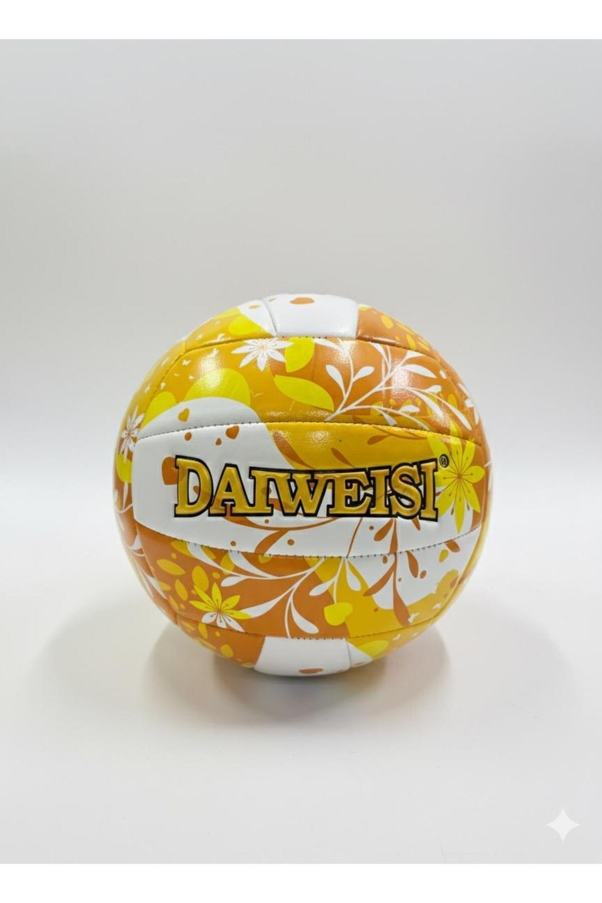 Libra DAWEISI 5 Numara Çiçek Desenli Voleybol Topu – Yumuşak Dokulu Renkli Top