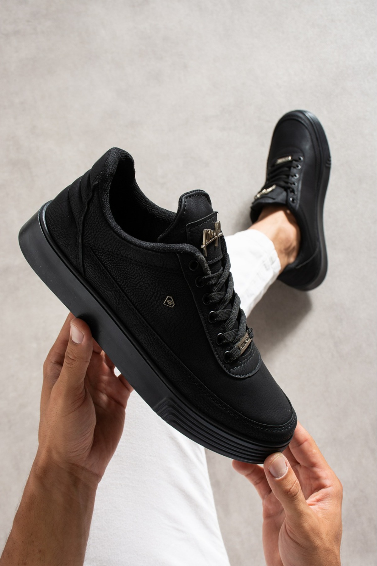 FİLLİNG POLO Siyah 011 Erkek Sneaker günlük ayakkabı görsel 3