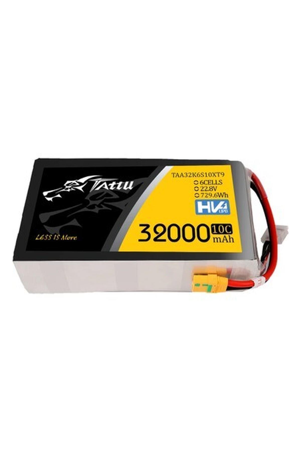 TATTU Gens Ace Lipo Batarya Hv 6s 22.2V 32000MAH 10C