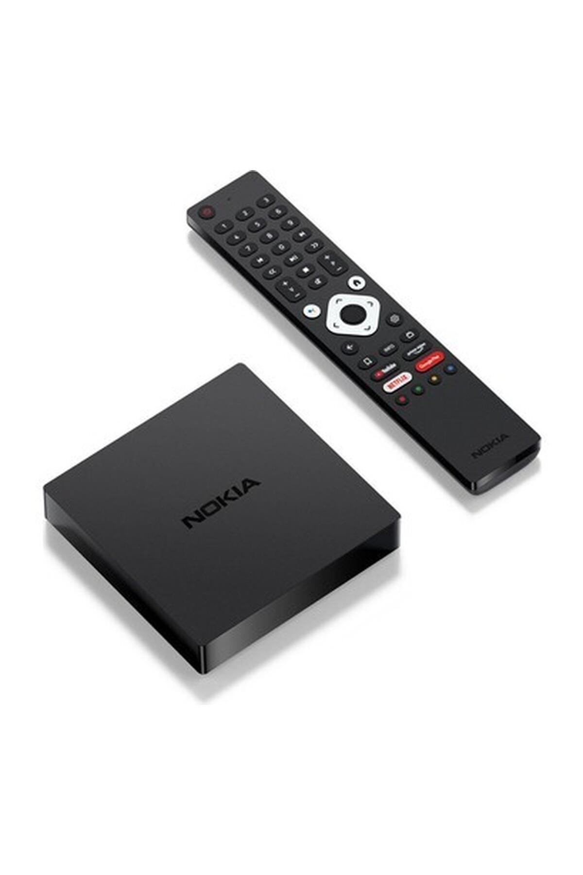 Nokia TV-BOX-8000-BLACK TV Streaming Box 4K UHD Android Siyah