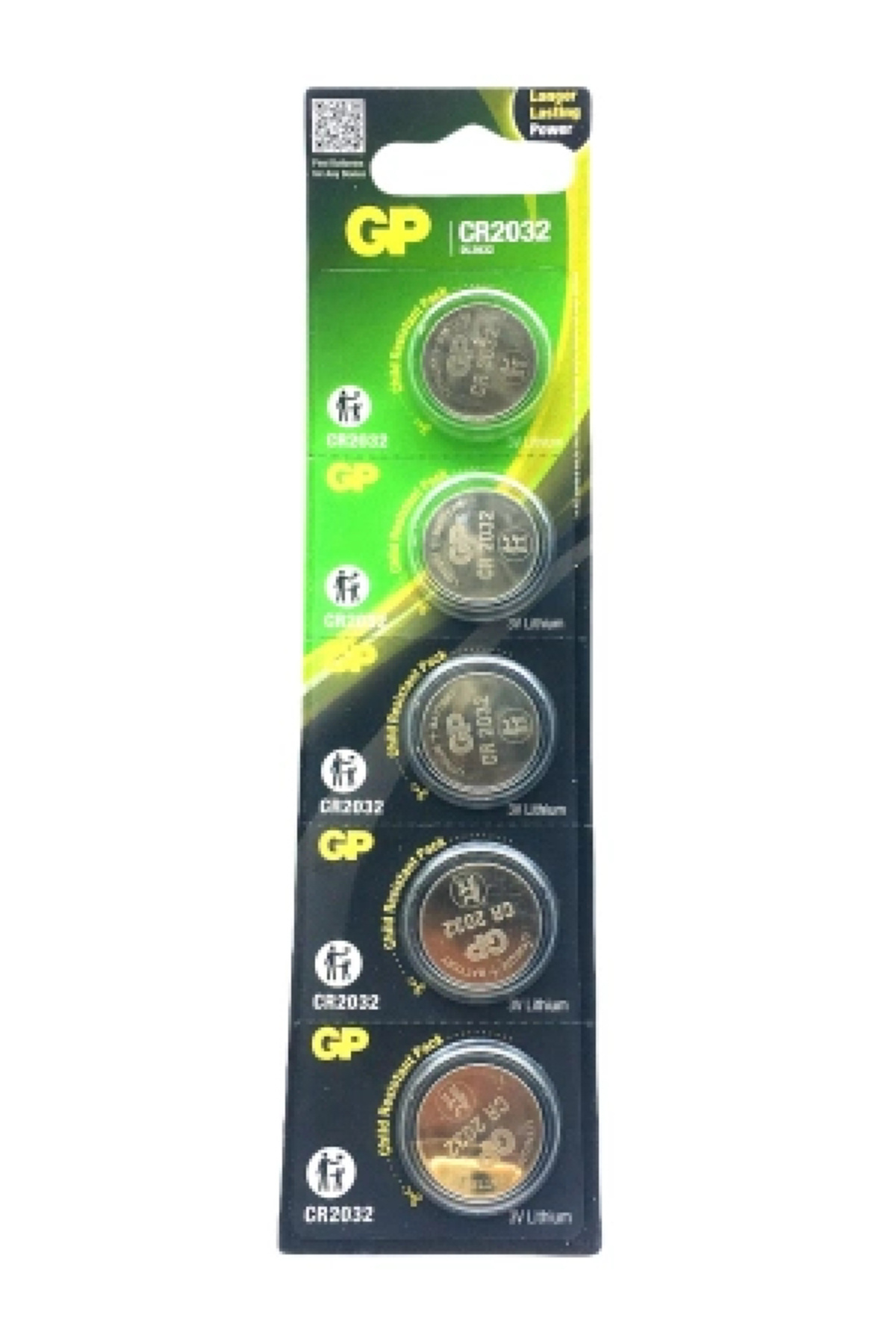 Go İthalat GP LITHIUM CR-2032-2CPU5 PARA PİLİ 3V 5Lİ KART (5324)