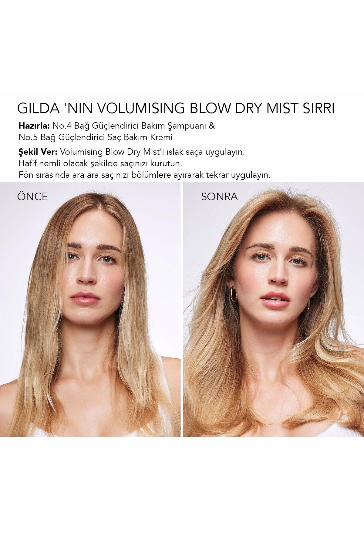 Volumizing Blow Dry Mist - Isıya Karşı Koruyucu, Hacim Veren Saç Spreyi 150ml — 5003049549 — تصویر 8 از 9