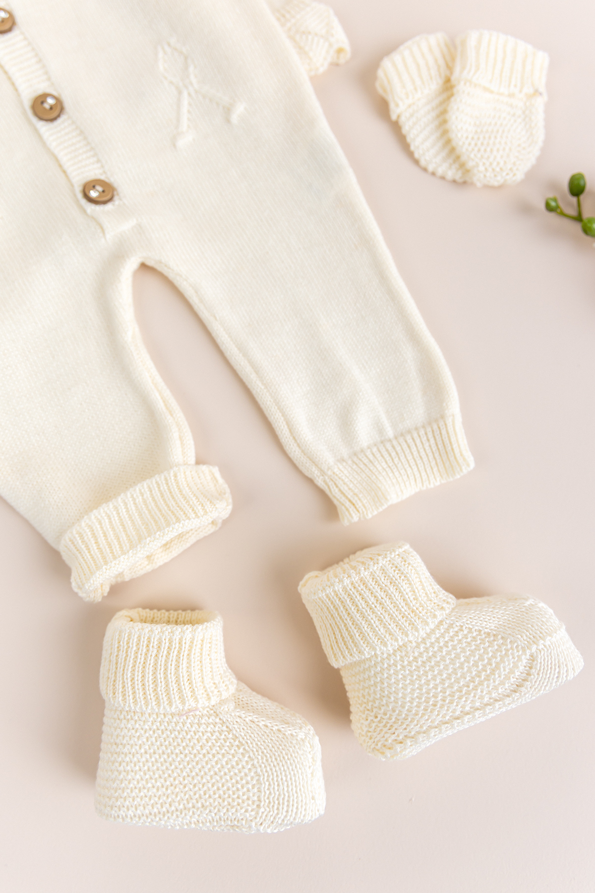 Babymod Triko Kız Bebek Hastane Çıkışı Hediyelik Bebek Seti fotoğrafı 4 (önizleme)