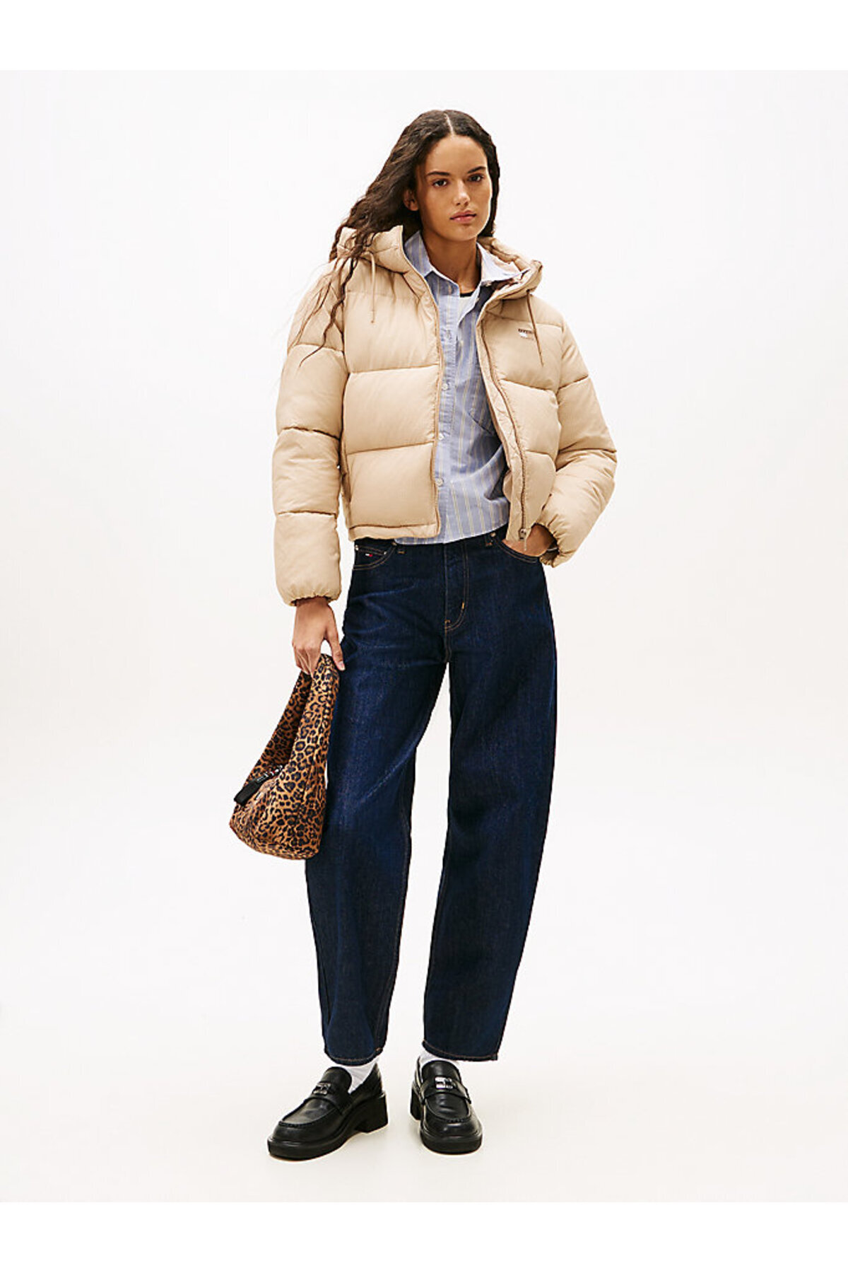 Tommy Hilfiger Tjw Hooded Puffer Ja, Guq görsel 3