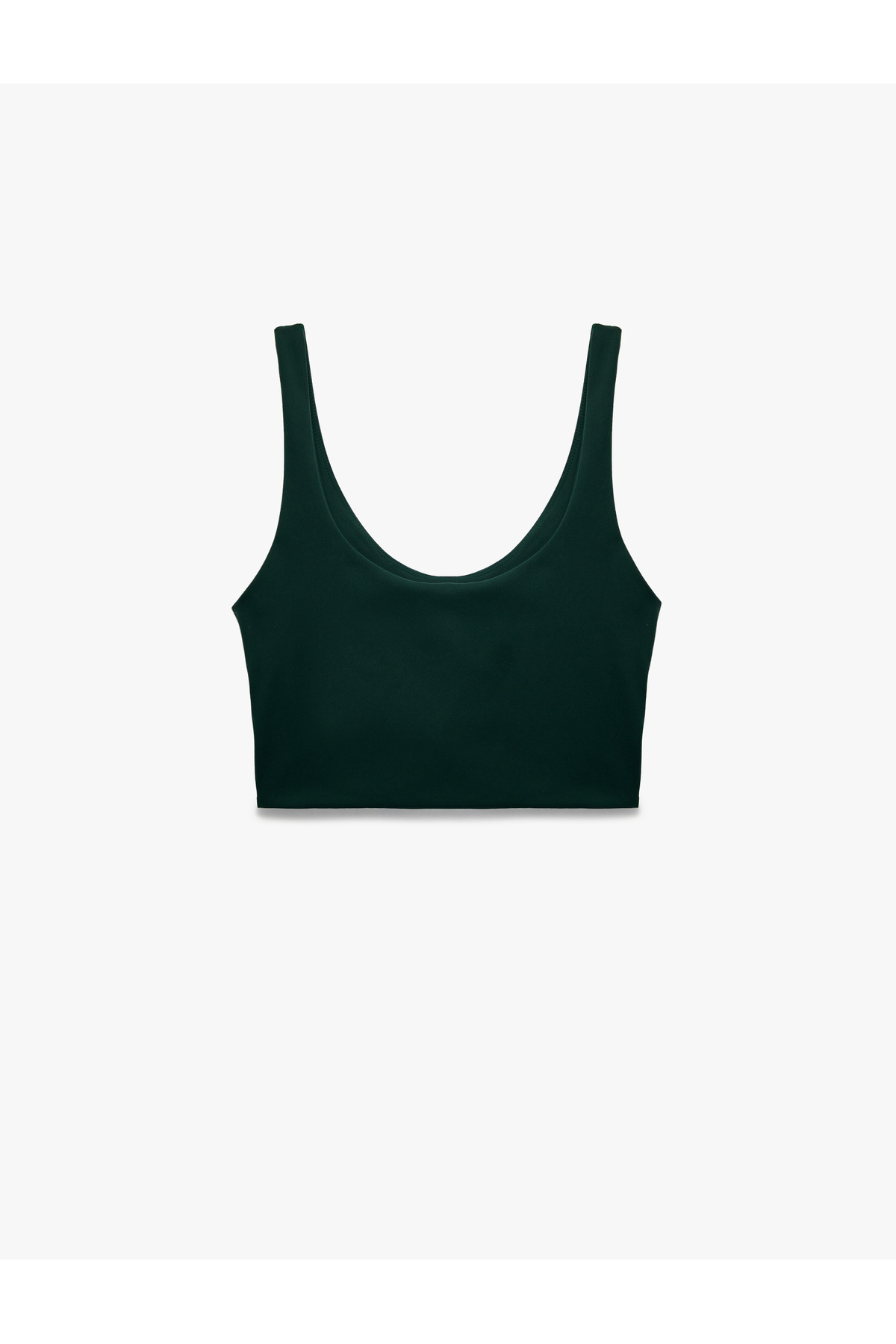 Koton Slim Fit Kolsuz U Yaka Sporcu Sütyeni görsel 4