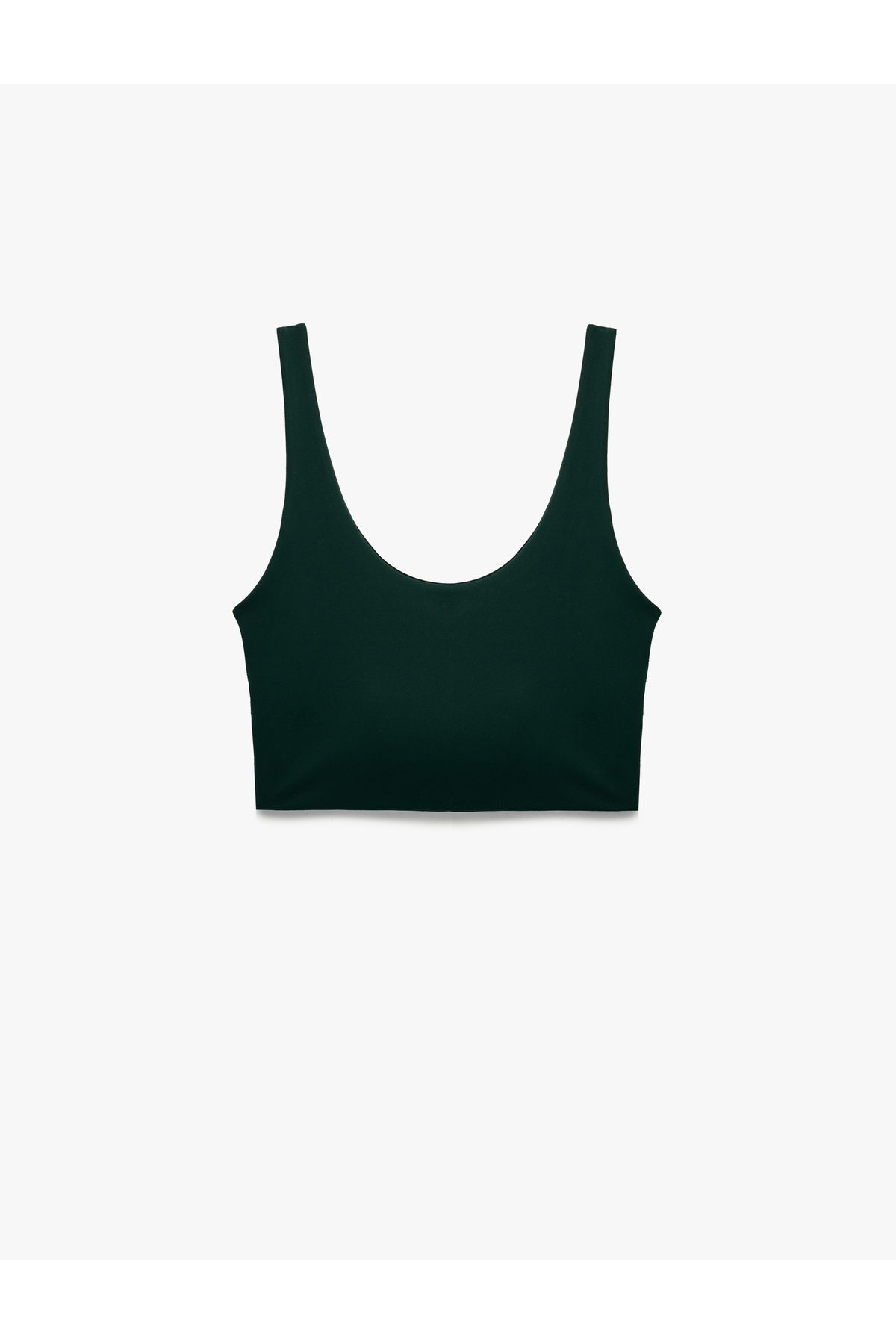Koton Slim Fit Kolsuz U Yaka Sporcu Sütyeni görsel 3