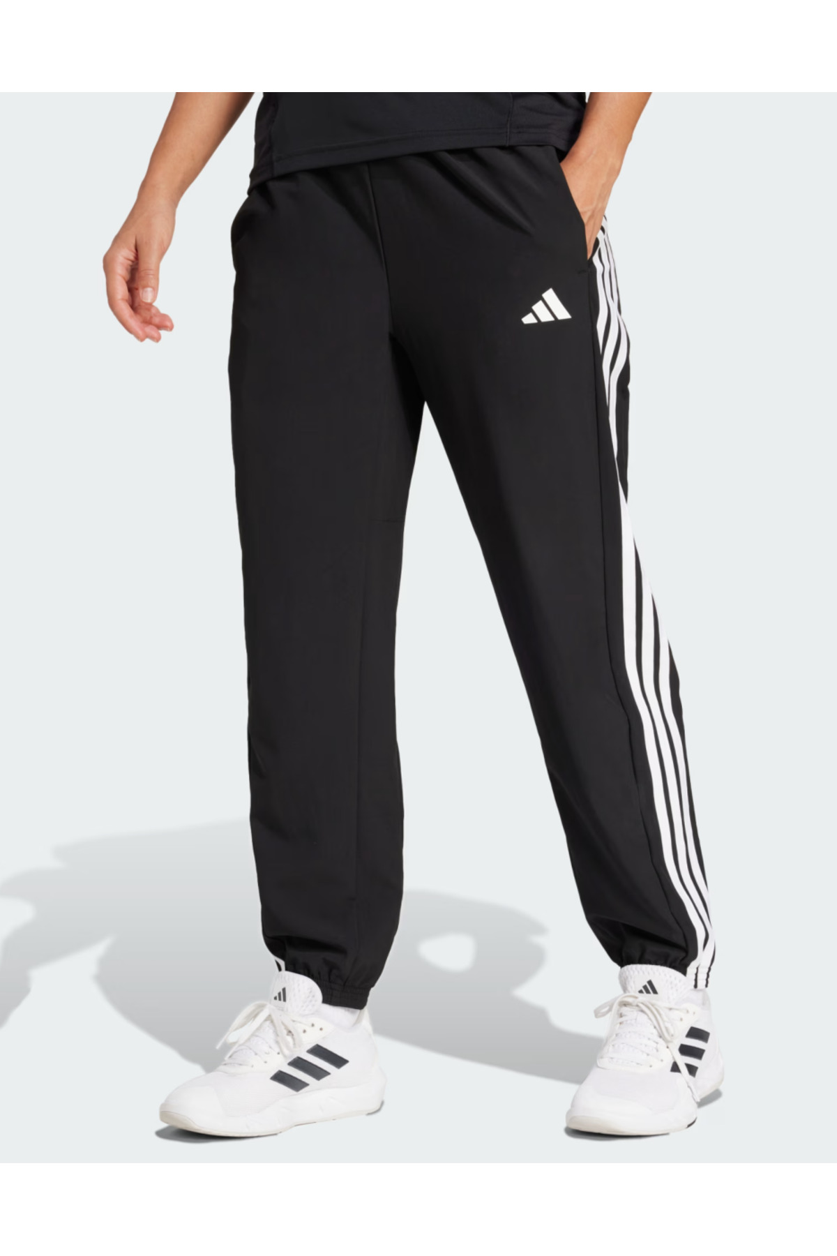 adidas Train Essentials 3-Stripes Woven Sweatpants Ji8313- Trendyol