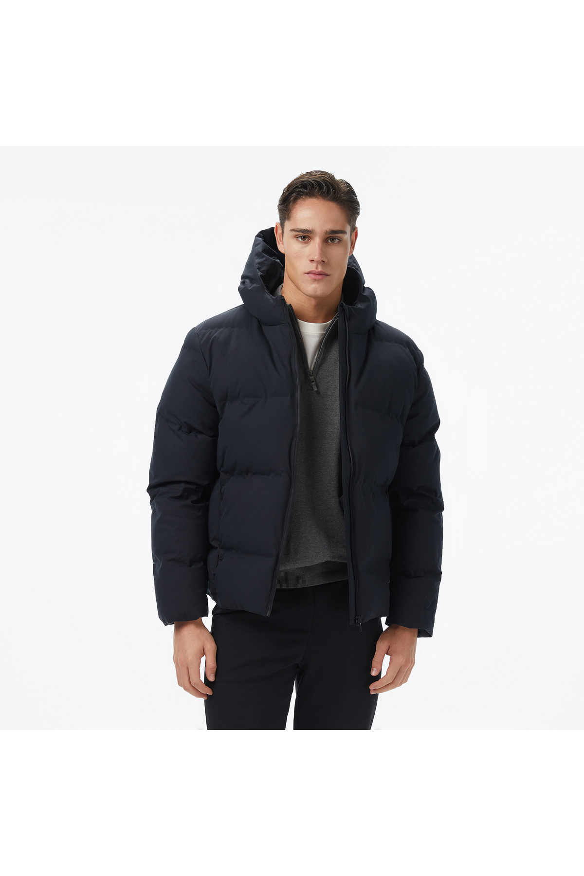 Nautica ناوتیکا Erkek Siyah Regular Fit Mont — مشکی J57010T