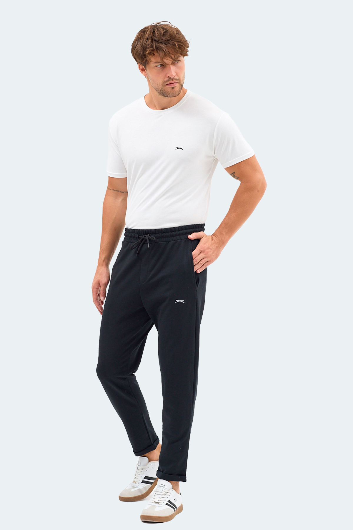 Slazenger  MADOC Erkek Siyah Eşofman Altı - Görsel 2