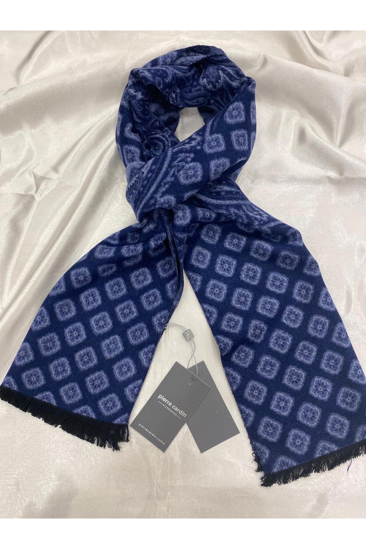 پیر کاردین روسری طرح‌دار پارچه‌ای بافته‌شده