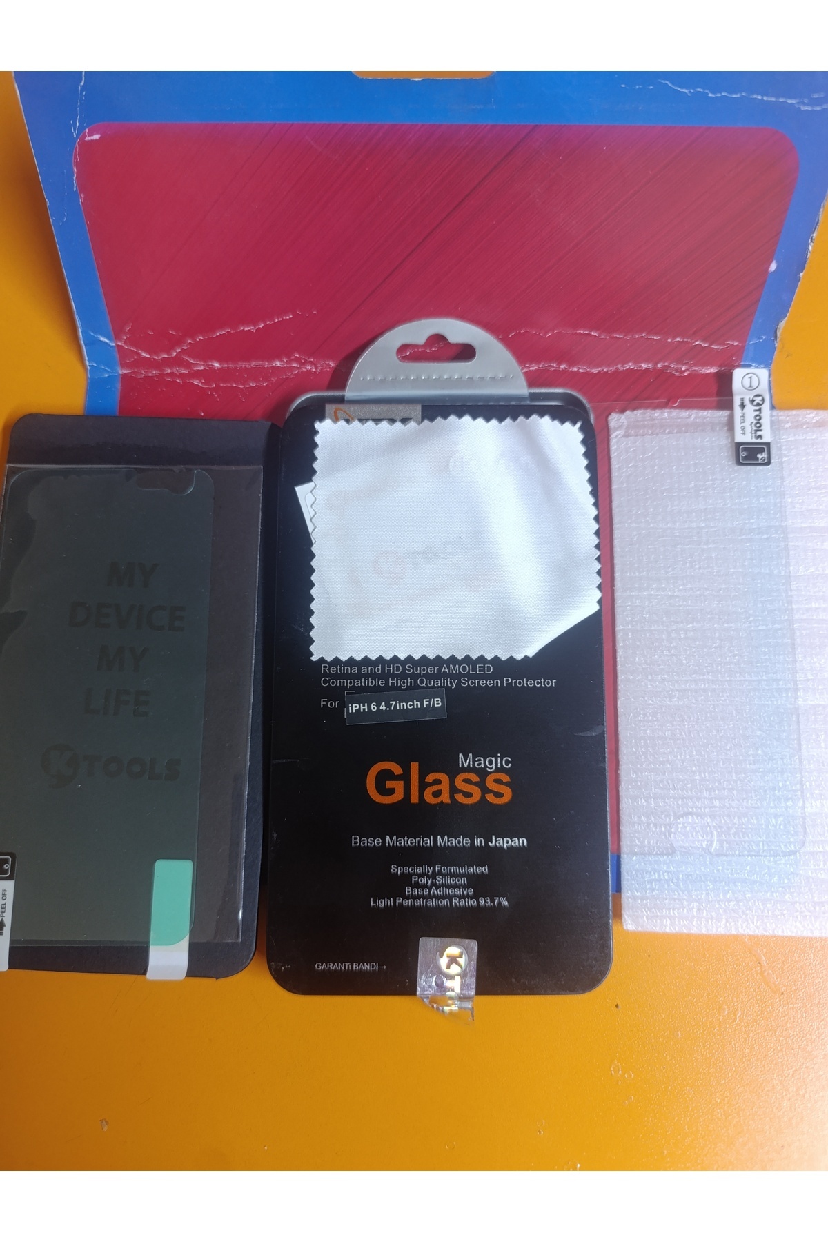 YILDIZ İ phone 6/7/8 kırılmaz cam