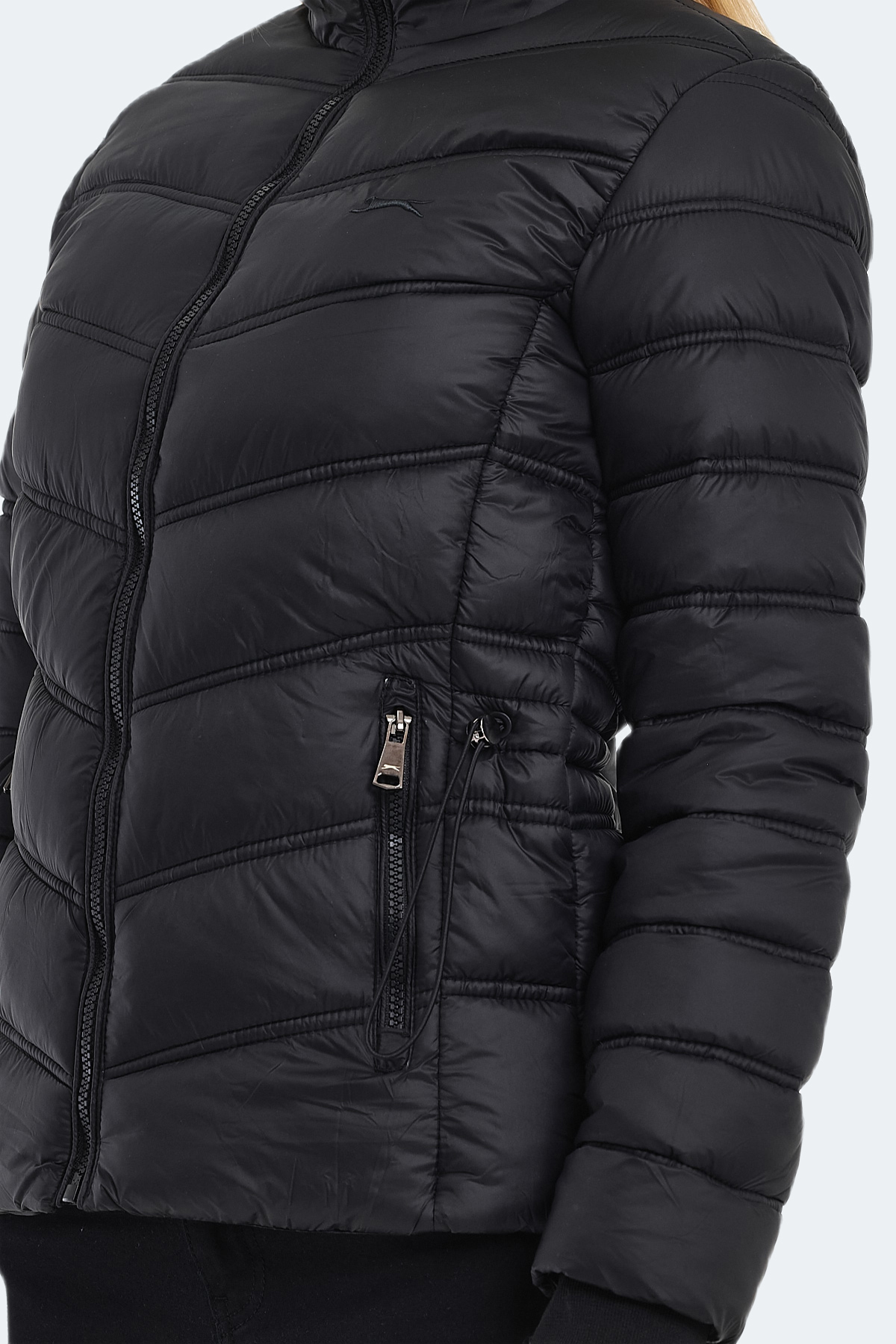 Slazenger  WAVE Kadın Siyah Mont & Kaban - Görsel 4