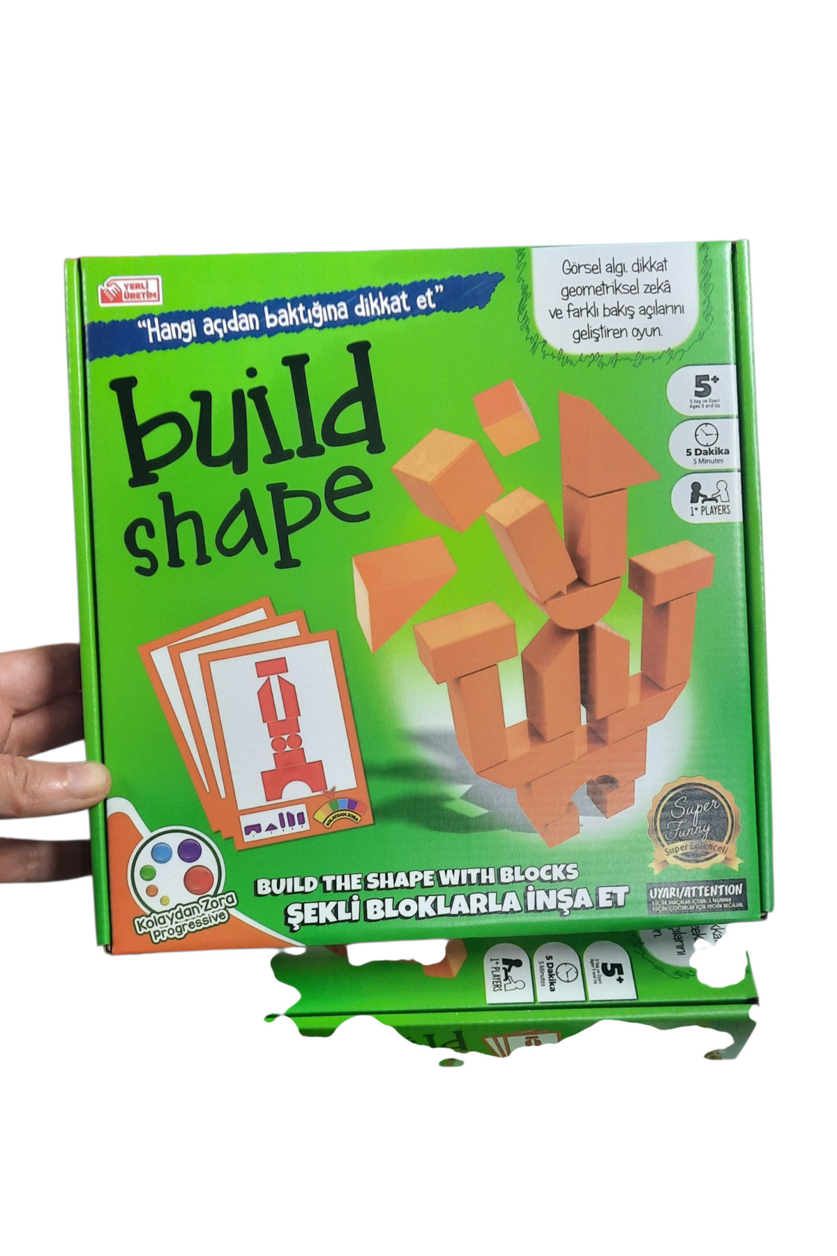 ydn Build Shape Zeka Mantık Görsel Algı Geliştirme Oyunu - Fiyatı ...