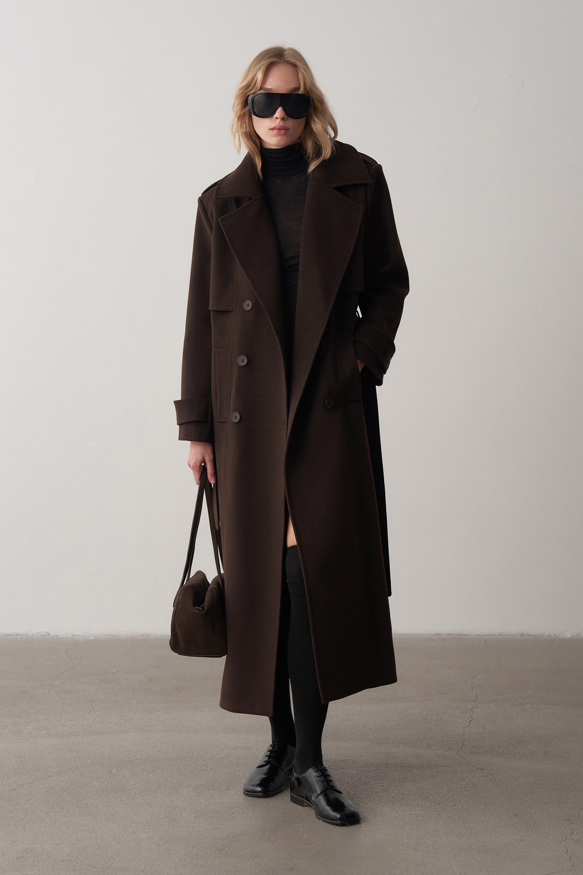 Mathilda Store  Acı Kahve Andrea Private Edition Kaban - Görsel 2