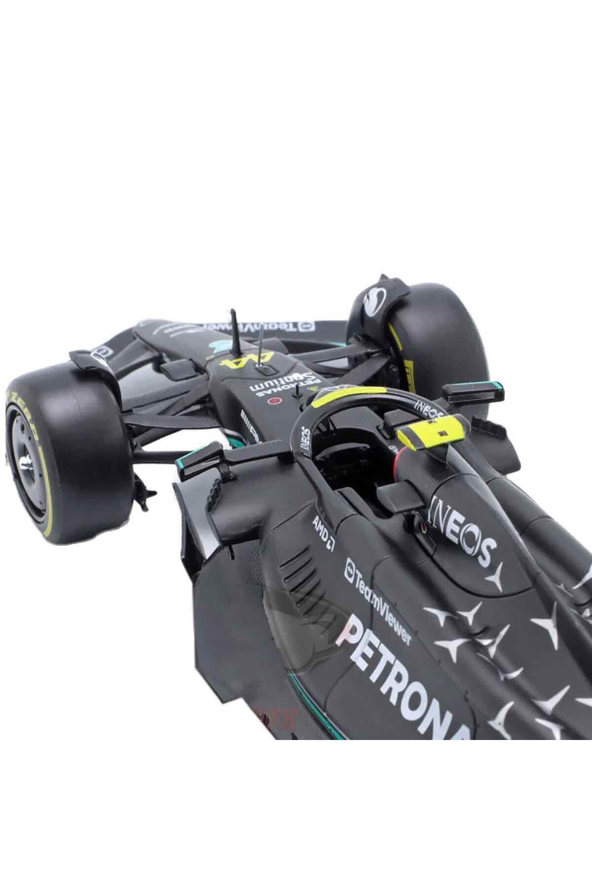 Genel Markalar 1:24 Mercedes AMG F1 W14 E Figürlü Formula 1 Yarış
