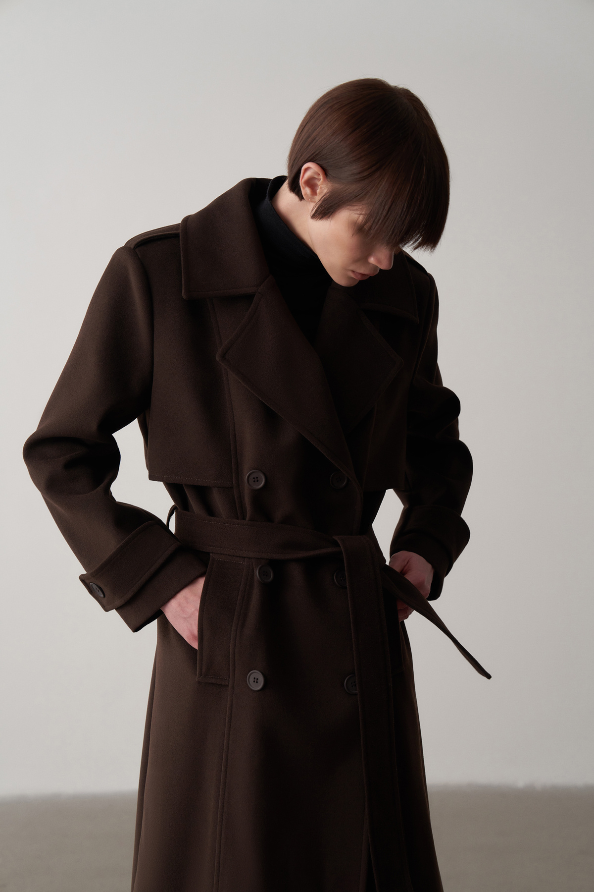 Mathilda Store  Acı Kahve Andrea Private Edition Kaban - Görsel 7