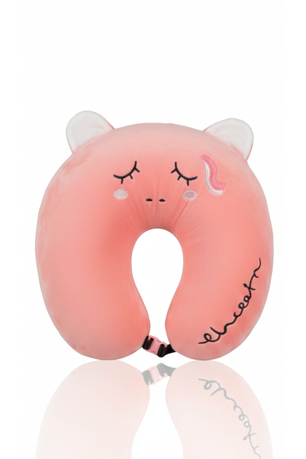 POLLYTOYS PELÜŞ OYUNCAKTA DÜNYA MARKASI Seyahat Boyun Yastığı Çocuklara Özel 40 cm - Rahat & Yumuşak Destek Yastığı