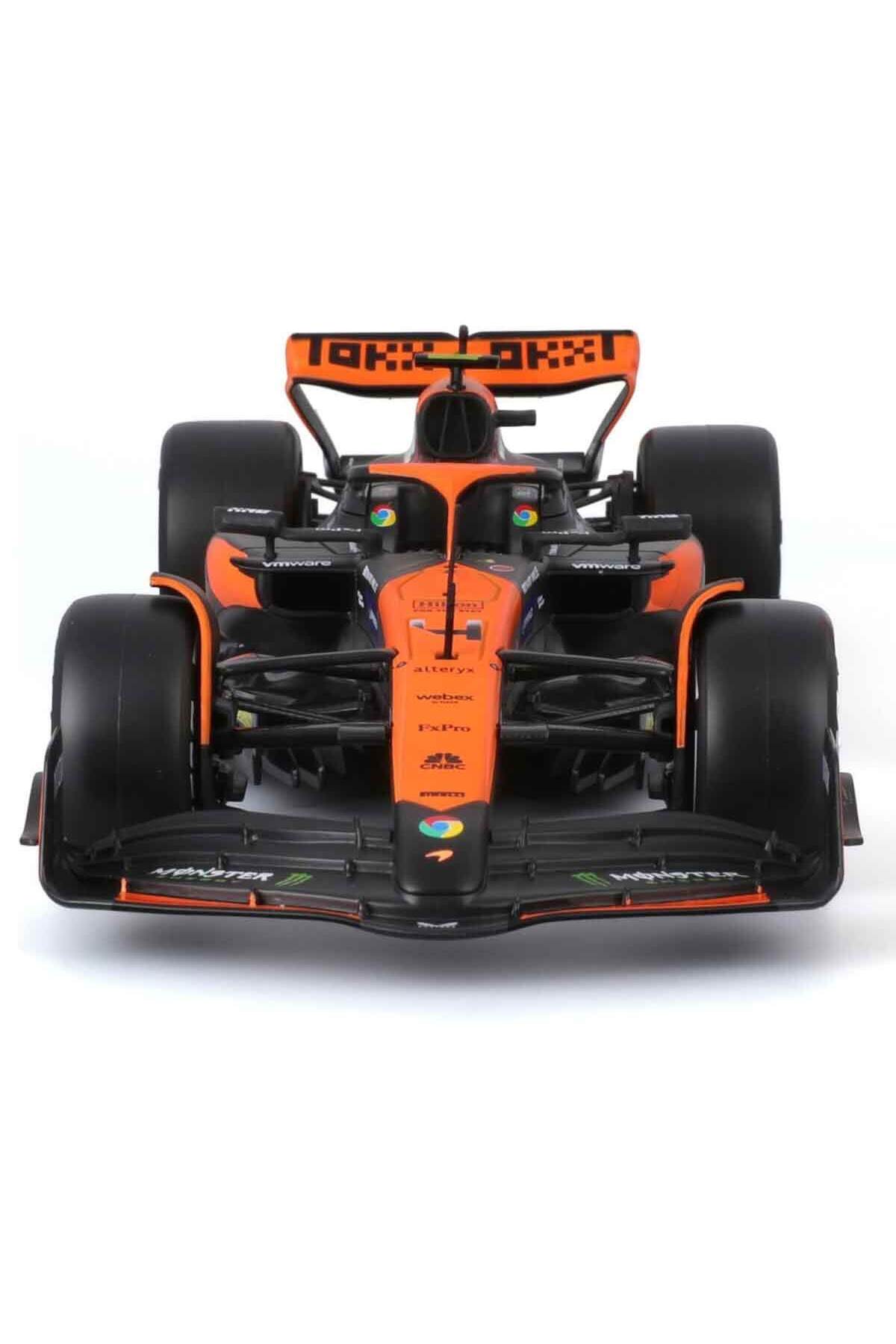 Genel Markalar 1:24 McLaren MCL38 Miami Grand Prix 2024 Figürlü