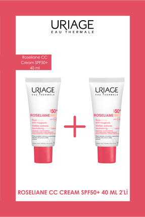 Uriage Roseliane CC Cream SPF50+ 2'li Hassas Ciltlere Özel Fırsat Paketi