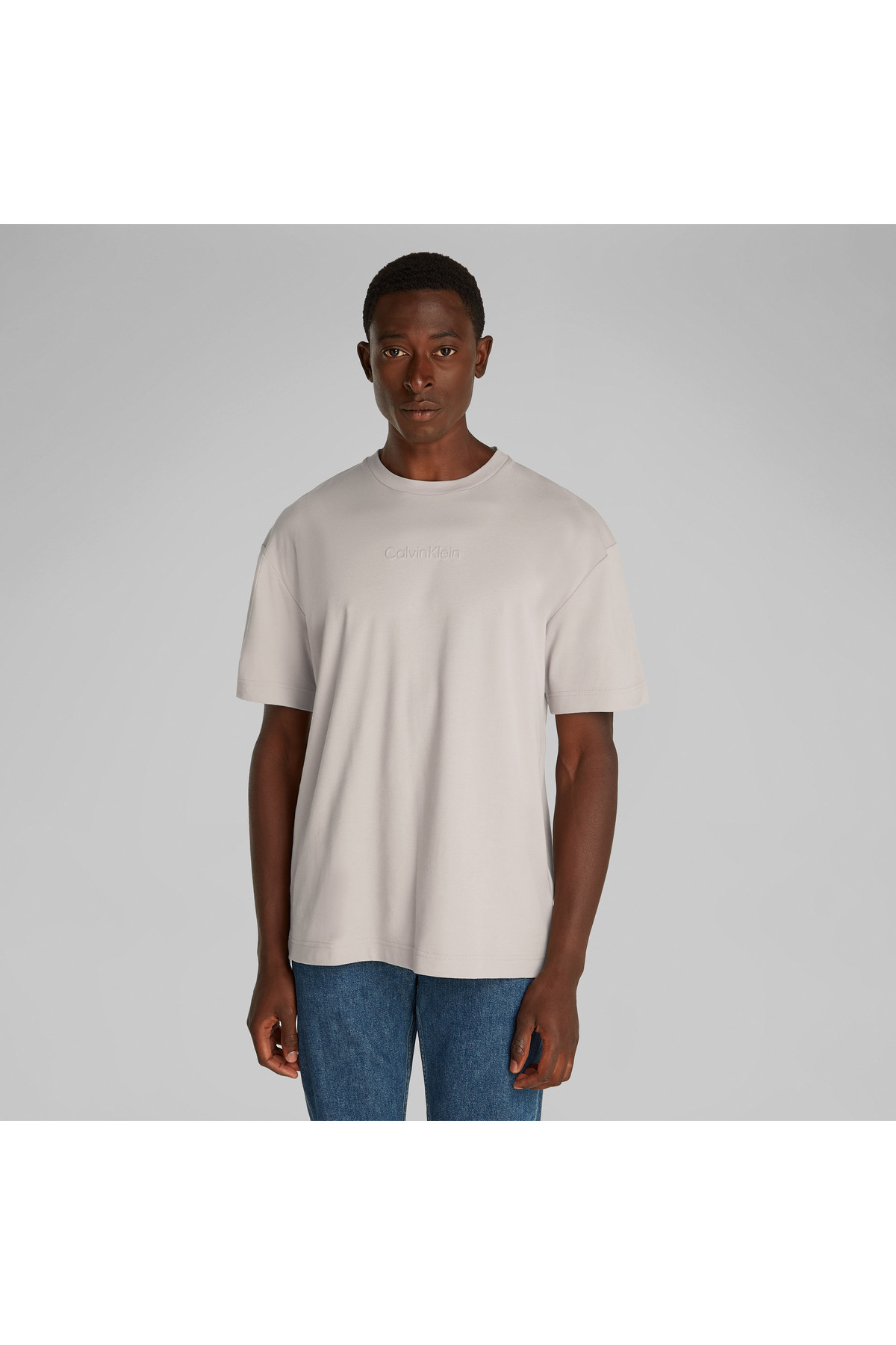 کلوین کلاین تی‌شرت خاکستری مردانه