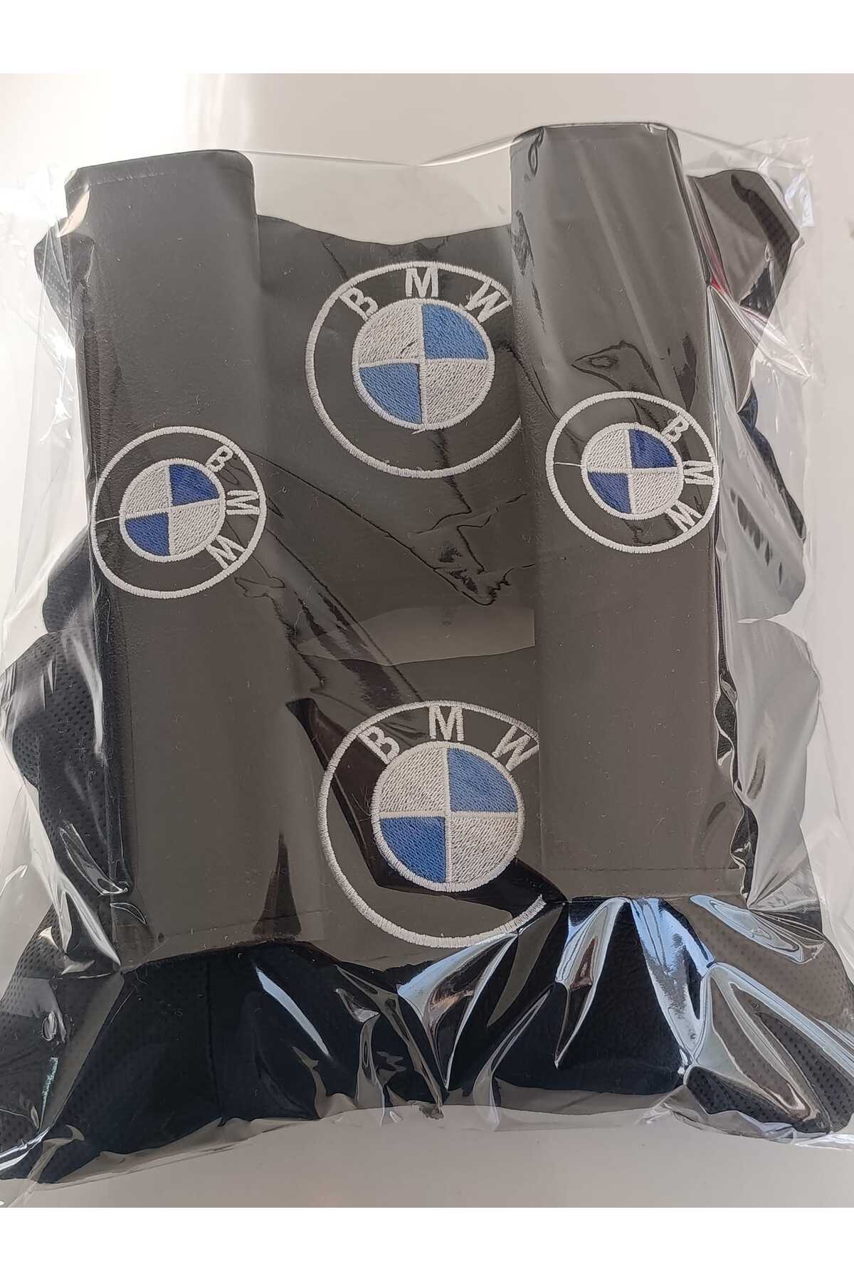 Autosar Bmw araçlara uyumlu oto boyun yastığı +emniyet kemer pedi+kapı tutma kolu koruyucu fotoğrafı 2 (önizleme)