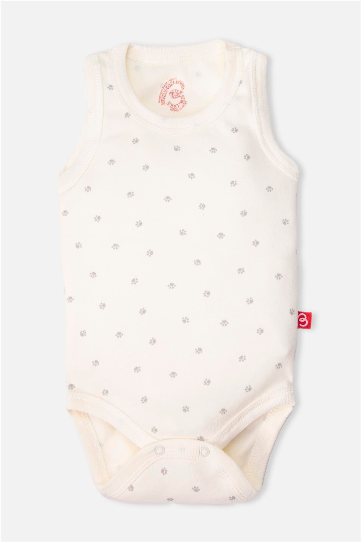 Bebetto ATLET BODY 3LÜ (CUTE BEAR) GRİ MELANJ fotoğrafı 2 (önizleme)