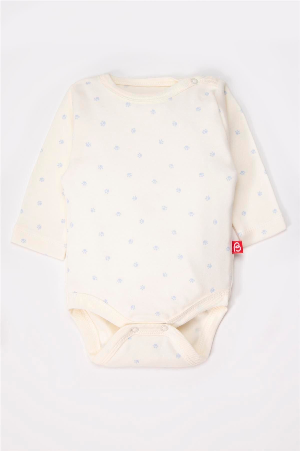 Bebetto UZUN KOLLU BODY 3LÜ (CUTE BEAR) MAVİ fotoğrafı 2 (önizleme)