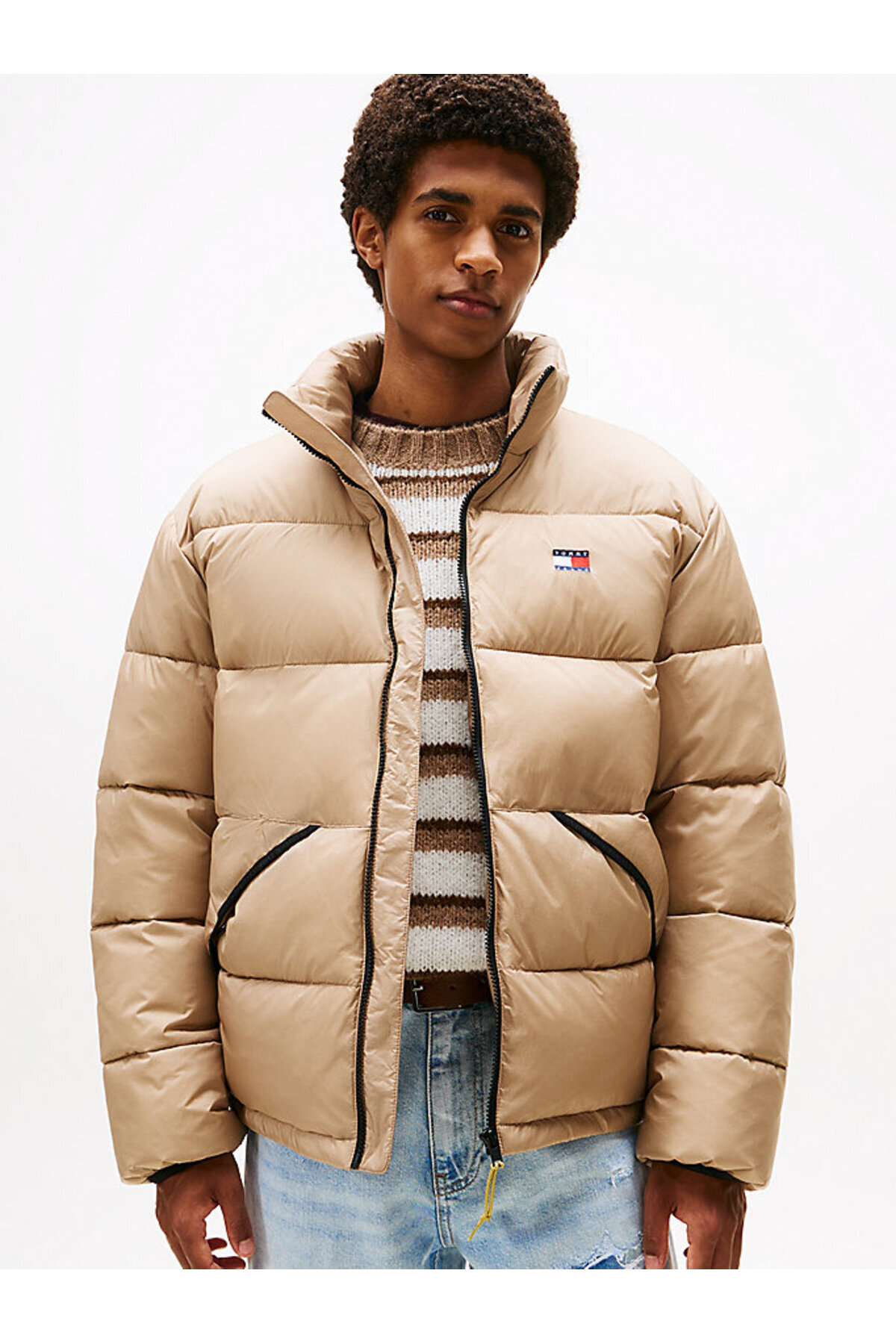 تامی هیلفیگر کاپشن پفی مردانه TJM Vail