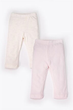 Bebetto İNTERLOK TAYT 2Lİ (CUTE BUNNY) PEMBE