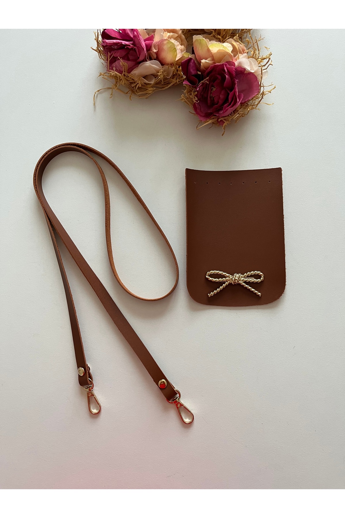 Faux Leather Mesh Bag Making Kit