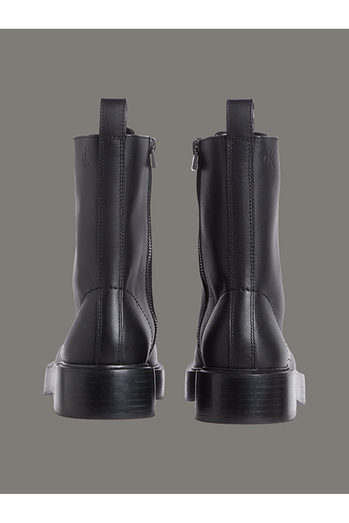 Calvin Klein Kadın Concave Welt Lace Up Bot görsel 3