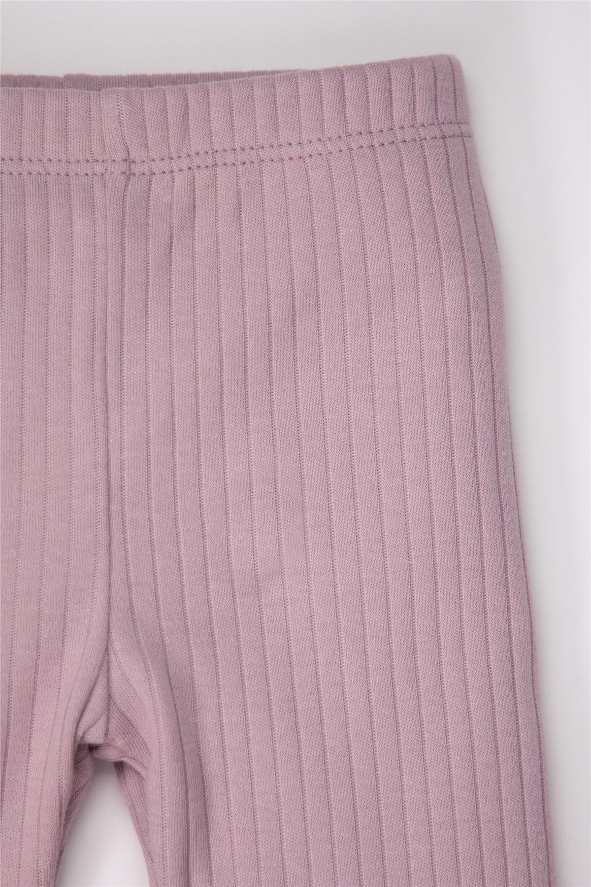 Bebetto İNTERLOK TAYT 2Lİ (CUTE BUNNY) MOR fotoğrafı 5 (önizleme)