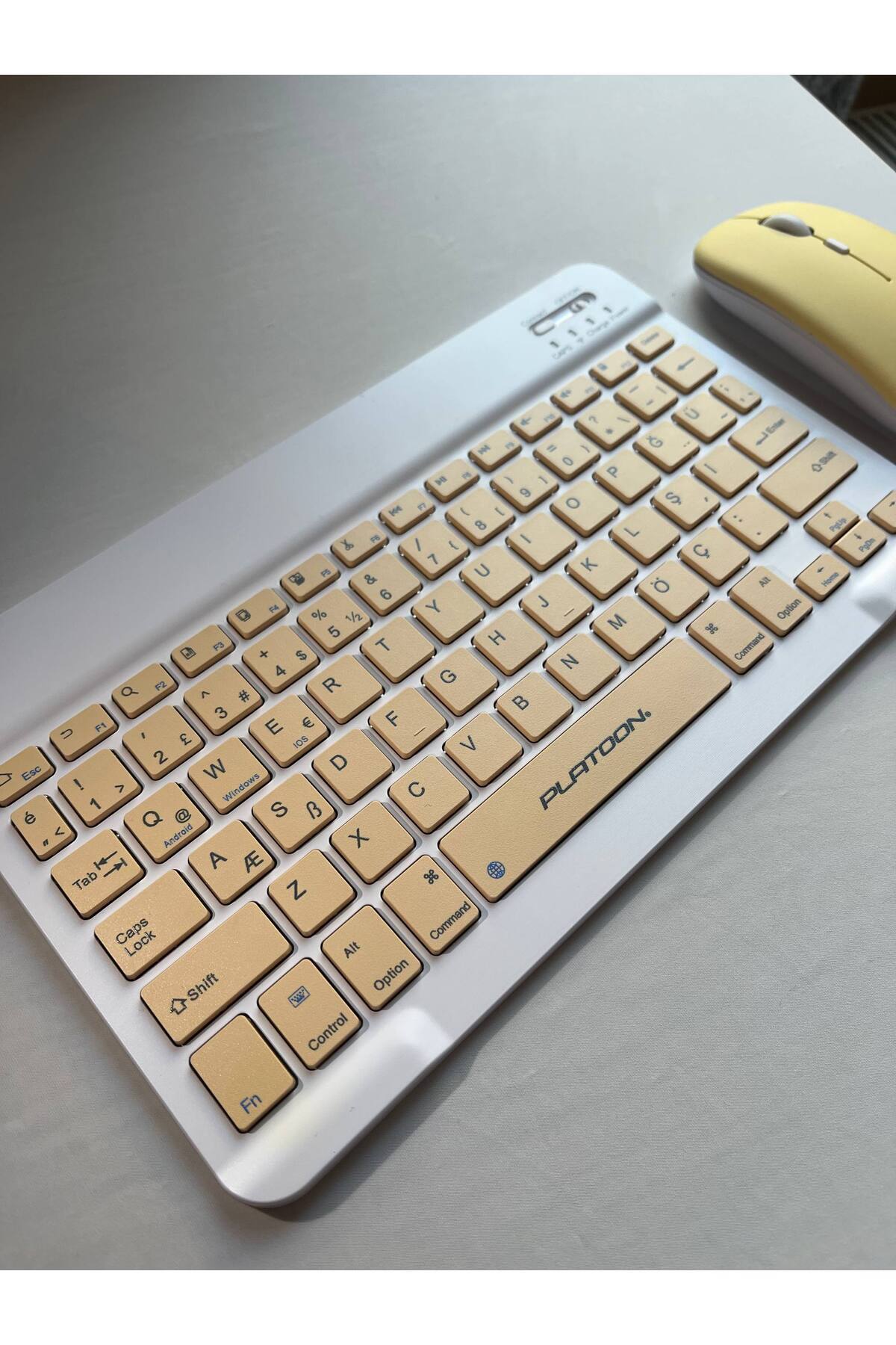 PİGNORA Platoon Kablosuz Klavye Mouse Seti – Sessiz Tuşlu, Slim Tasarım, 2.4G Alıcılı, Ergonomik Ofis Seti