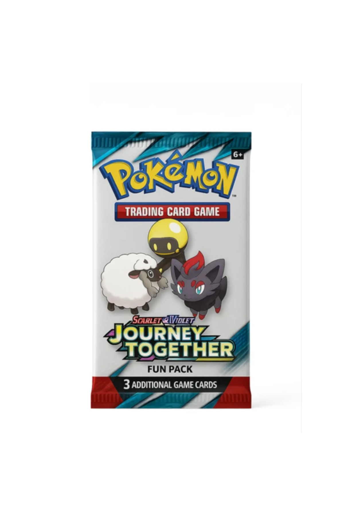 Pokemon TCG Journey Together Orijinal Fun Pack 1 Paket, 3 Adet