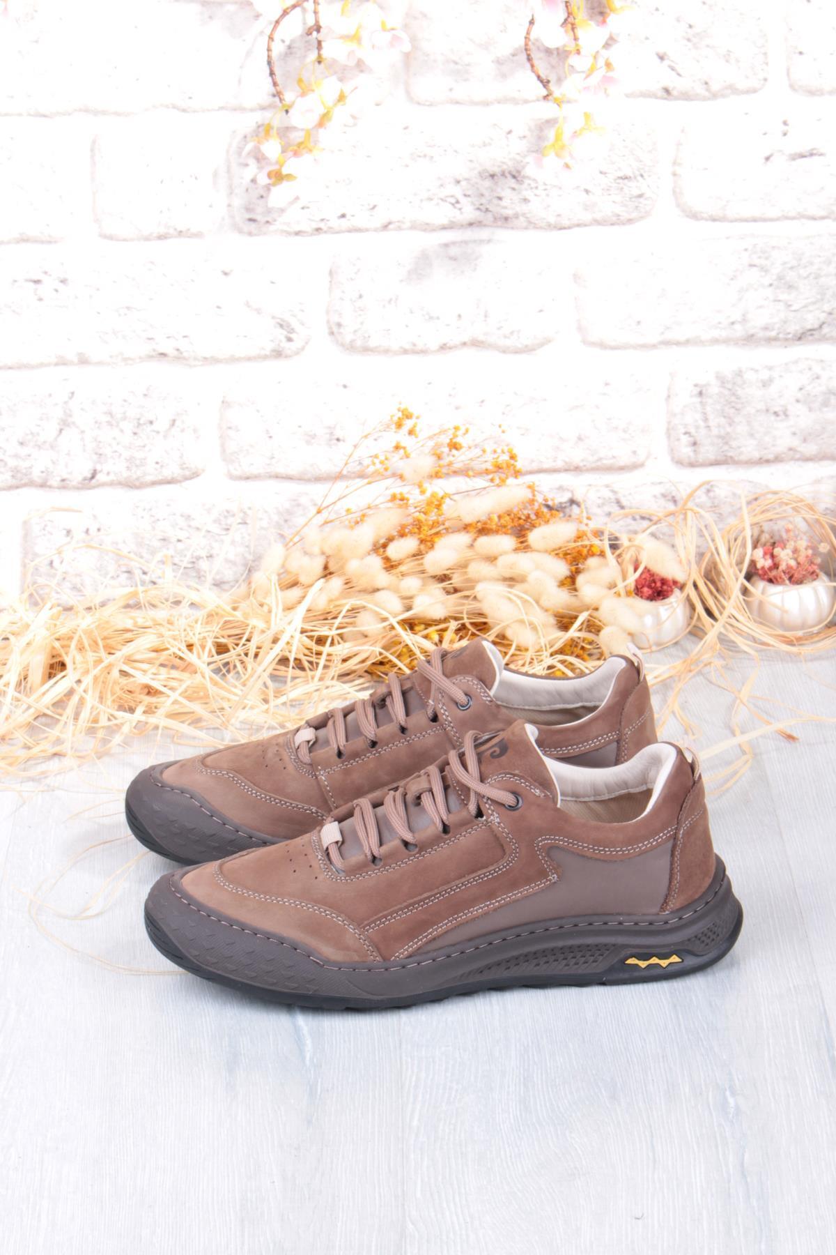 کفش اسنیکر مردانه طرح دار | پیر کاردین Pierre Cardin 25K-Pierre-Cardin-772522-Nubuk - تصویر 8