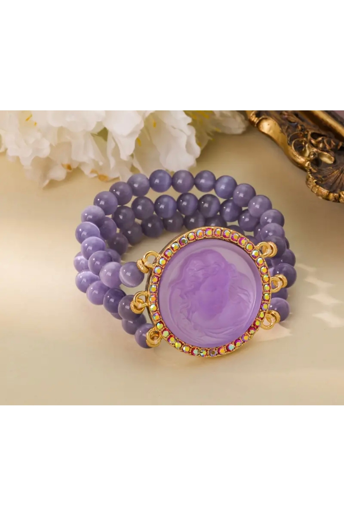 Moda Nova TR Altın tonlu bakır alaşımlı, günlük giyim