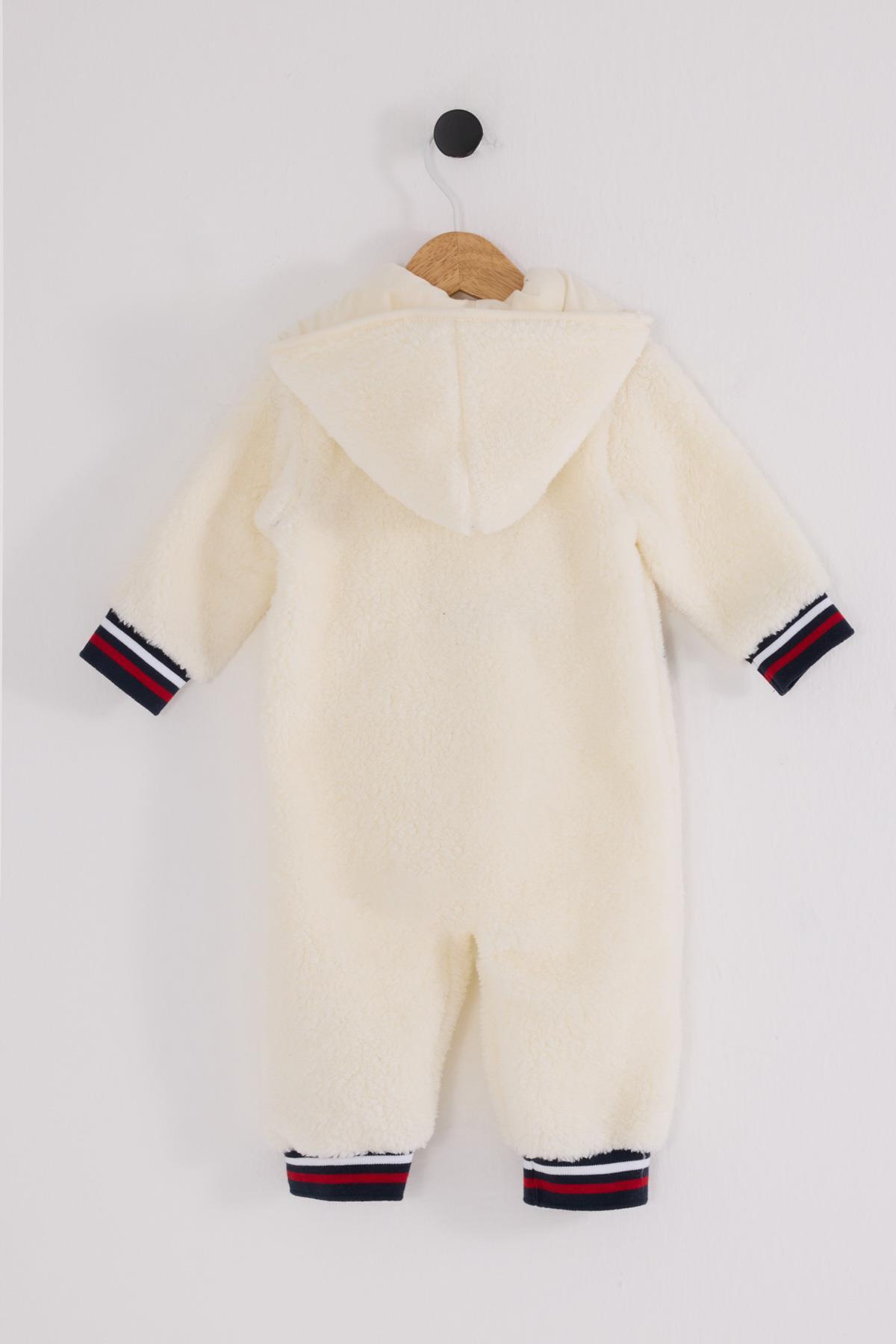 U.S. Polo Assn. Erkek Bebek Welsoft Tulum, Fermuarlı Tulum, Kapşonlu Tulum, Süper Yumuşak Kumaş fotoğrafı 3 (önizleme)