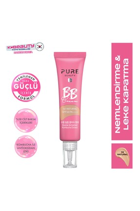 PURE BEAUTY BB Krem SPF50 PA++++ Natural 30 ml