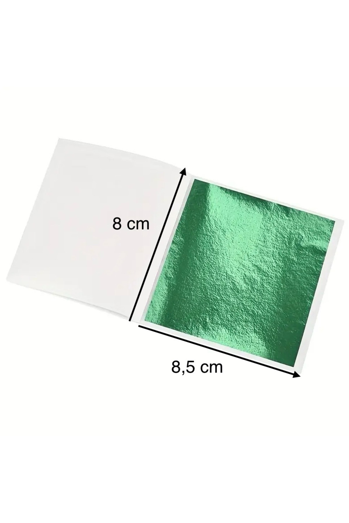 AEÇTASARIM Yeşil Yaprak Varak (10 Adet) Epoksi Reçine