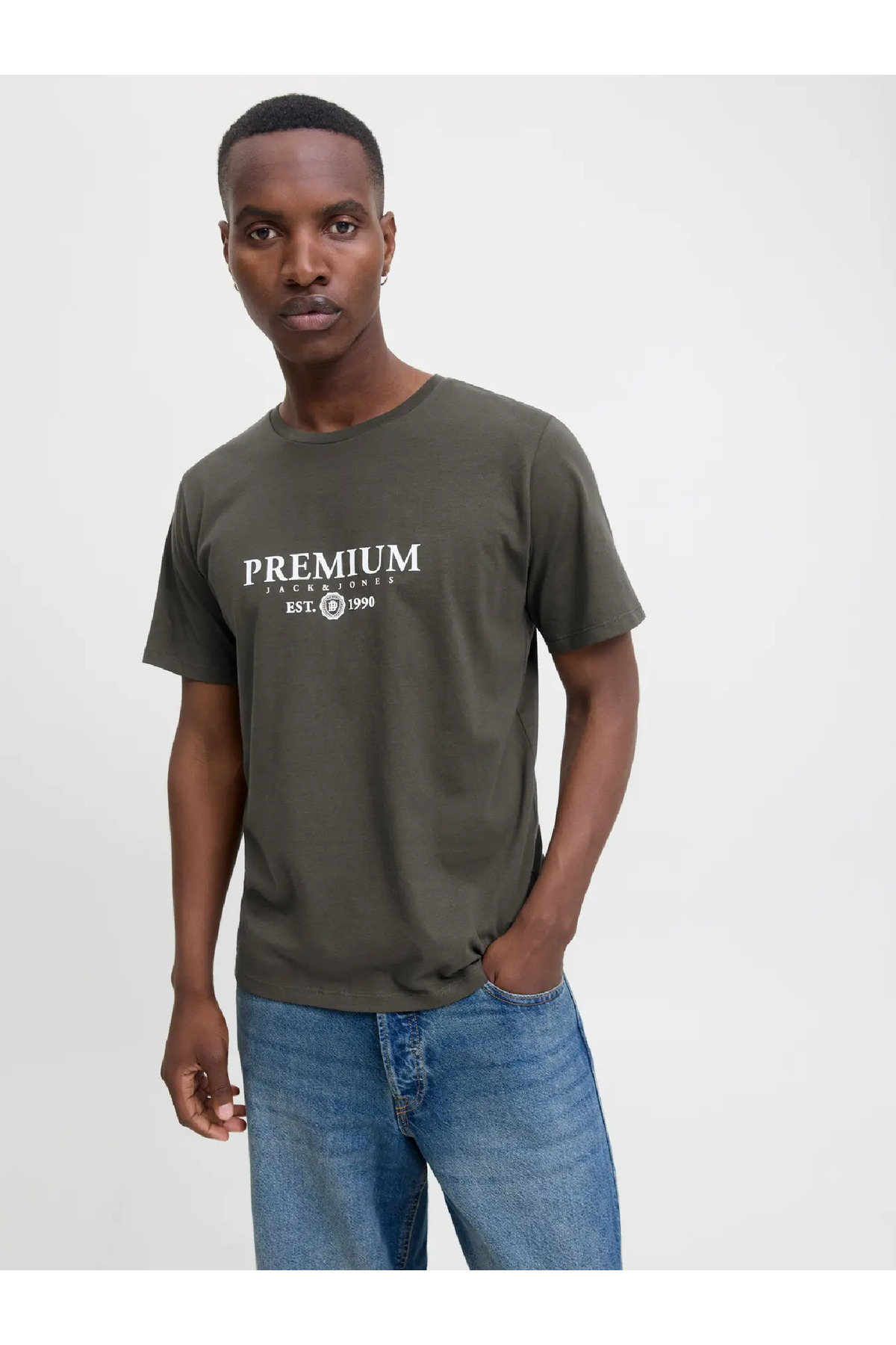 تیشرت مردانه راسته آستین کوتاه | جک اند جونز Jack & Jones 12291945 - تصویر 7