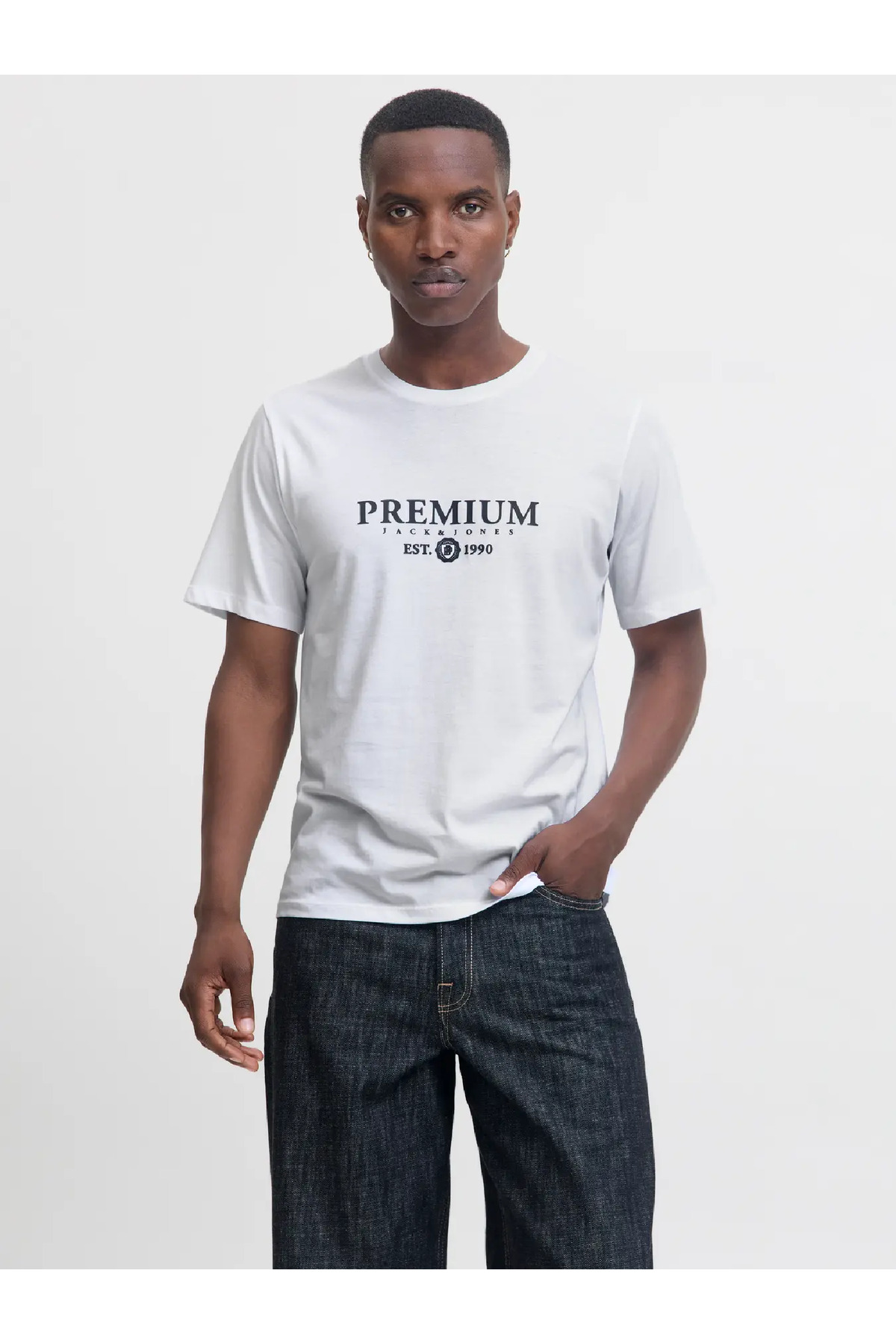 تیشرت مردانه راسته آستین کوتاه | جک اند جونز Jack & Jones 12291945 - تصویر 3