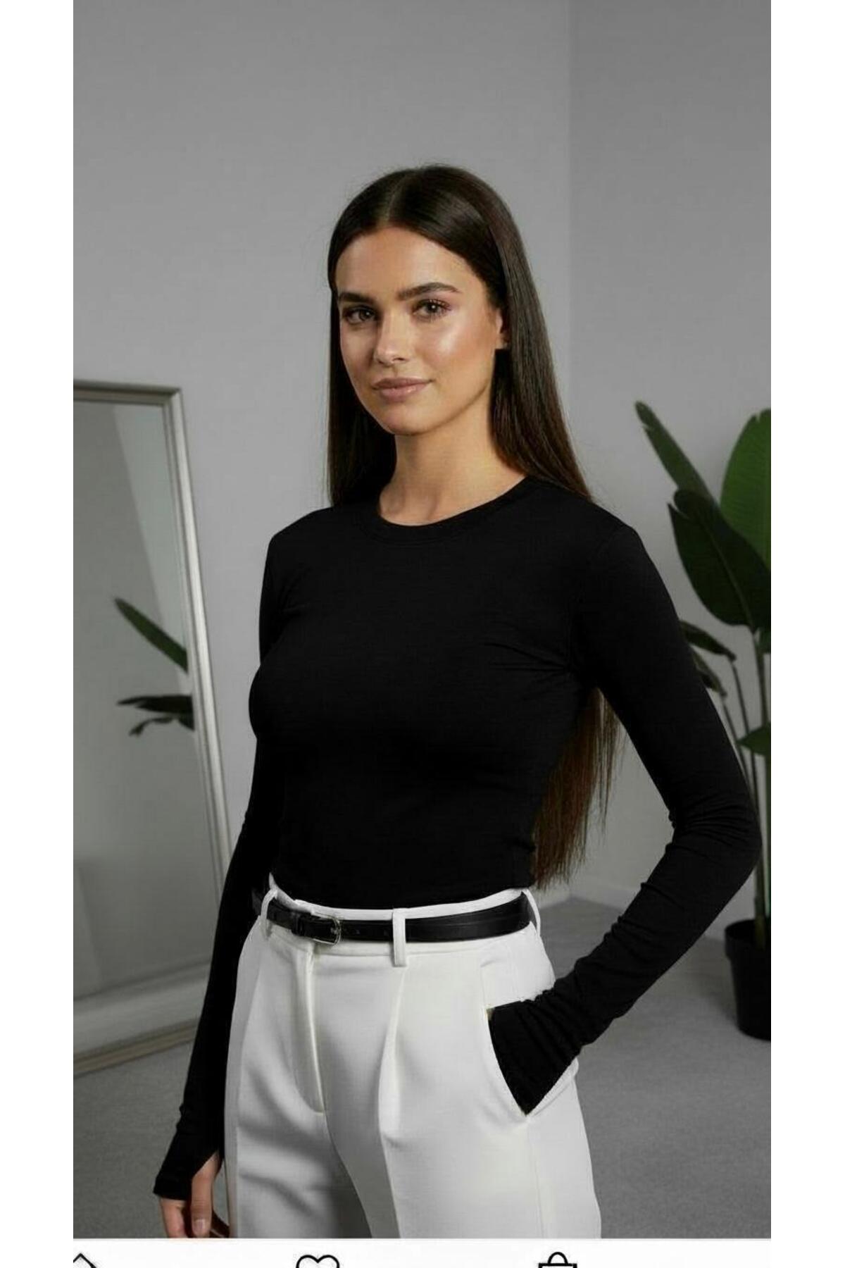 WOMEN'S BASİC BODY FLEXIBLE COTTON FABRIC