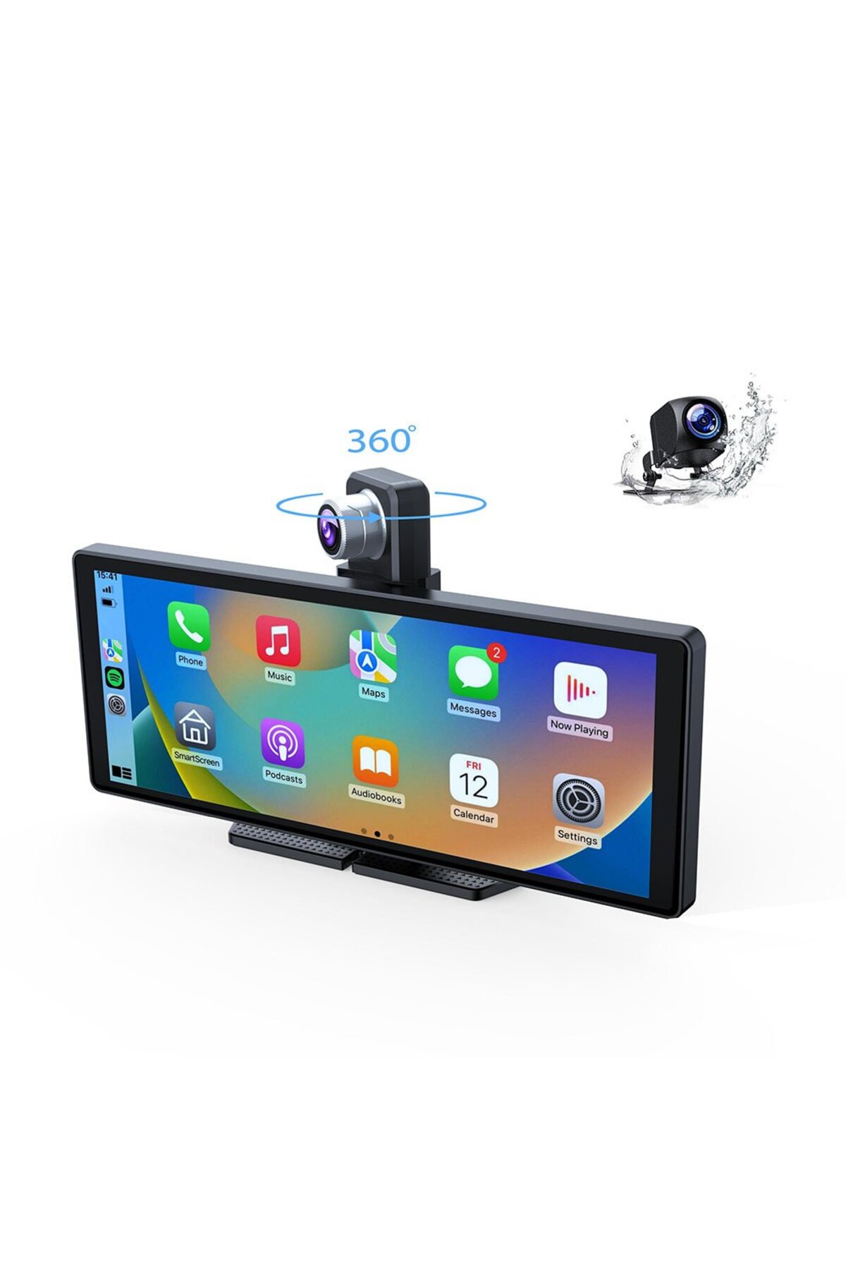 カーナビ 11.5 inch Portable Car Audio 4K DVR Çeşithane 10.26” 4K CarPlay & Android Auto Araç DVR – 2160P Ultra