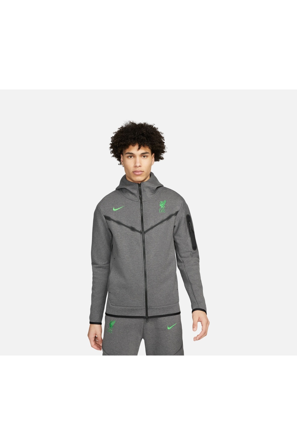 سویشرت مردانه لیورپول اف سی تک فلیس ویندرانر با زیپ کامل - SPORTXOUTLET نایکی سویشرت اسپرت Nike